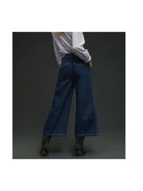 NEW Closed Leira Jeans Wide Leg High Rise Cropped Contemporary Womens 24